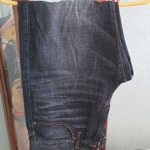 American Eagle Outfitters Dark Blue Straight Jeans